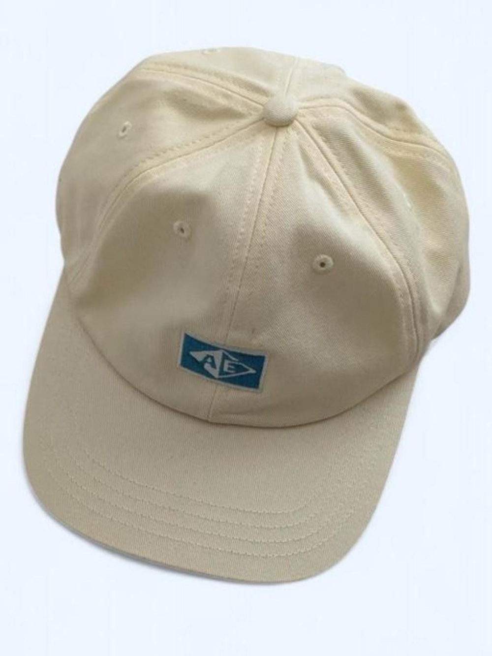 American Eagle Cream Adjustable Dad Hat Baseball Cap Unisex